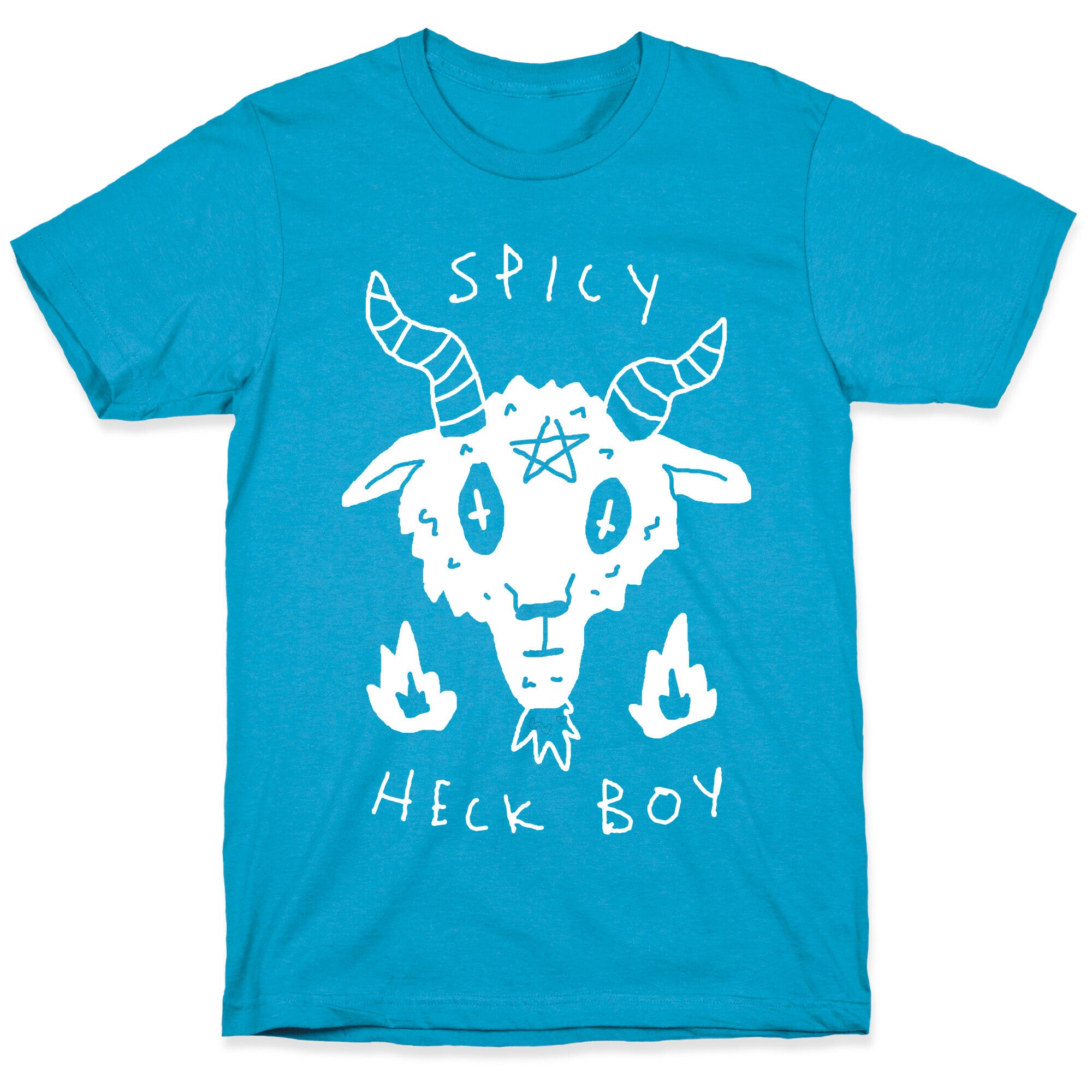 Spicy Heck Boy Satan Unisex Triblend Tee